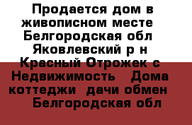 Продается дом в живописном месте - Белгородская обл., Яковлевский р-н, Красный Отрожек с. Недвижимость » Дома, коттеджи, дачи обмен   . Белгородская обл.